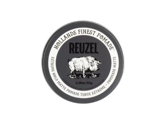 Reuzel Extreme Hold Matte Pomade – Maximale Grip & Ultra Matte Finish