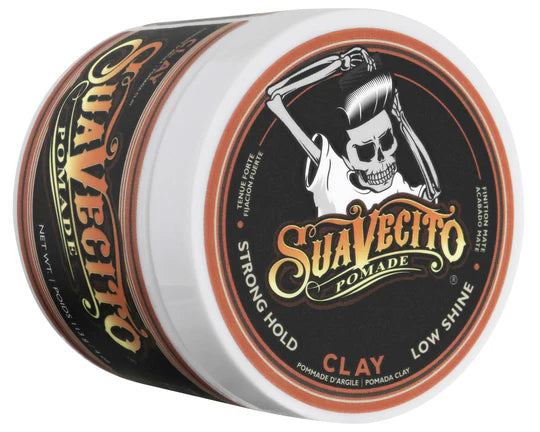 Suavecito Firme Clay Pomade – Maximale Grip & Matte Finish