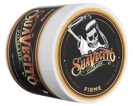 Suavecito Firme Hold Pomade – Extra Sterke Grip & Klassieke Glans