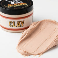 Suavecito Clay Pomade - textuur close-up