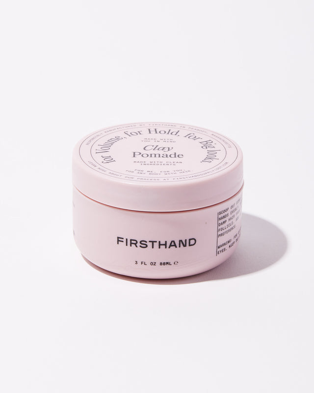 Firsthand Supply Clay Pomade | Sterke Hold, Mat Resultaat