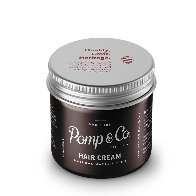 Pomp & Co. Hair Cream | Medium-Sterke Hold met Matte Finish