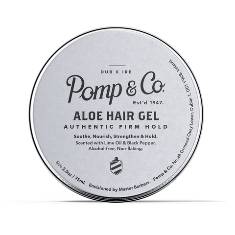 Pomp & Co. Aloe Hair Gel | Sterke Hold, Geen Uitvlokken