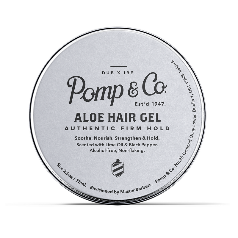 Pomp & Co. Aloe Hair Gel | Sterke Hold, Geen Uitvlokken