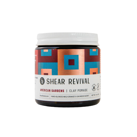 Shear Revival American Gardens Clay Pomade | Sterke Hold & Matte Finish