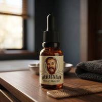 Barberstation Baardolie - lifestyle setting