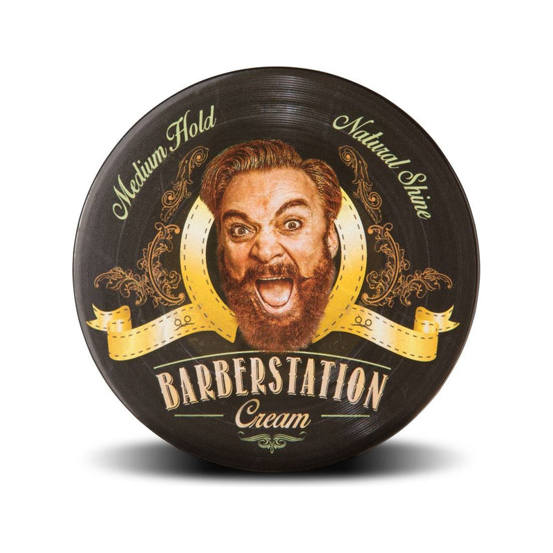 Barberstation Cream 120 ml - pot, bovenaanzicht
