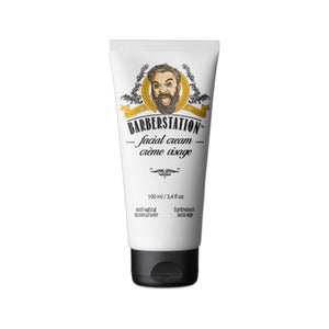 Barberstation Facial Cream 100 ml - tube voorzijde
