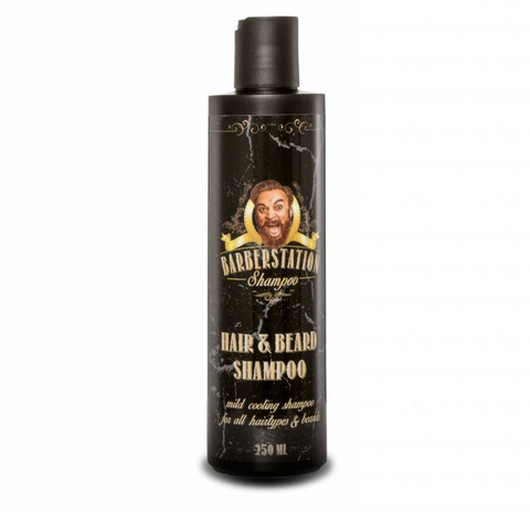 Barberstation Hair & Beard Shampoo 100ml | Travel 2-in-1