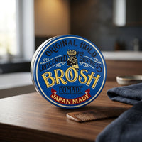 BROSH Unscented Original Hold Pomade - lifestyle setting