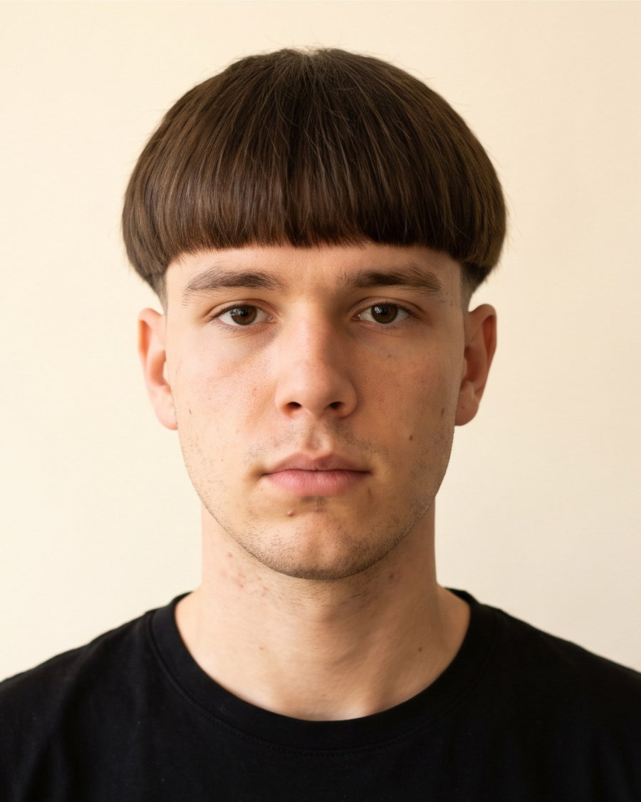 Bowl cut: voor
