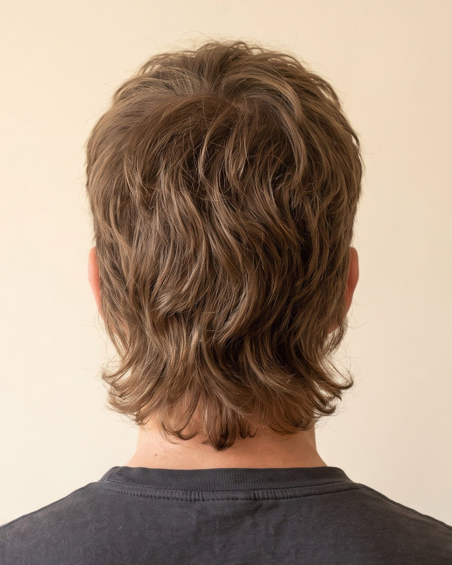 Modern mullet: achter