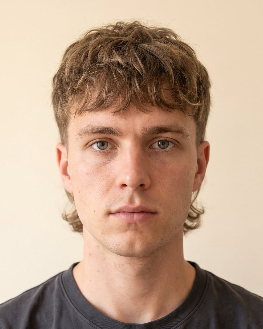 Modern mullet: voor