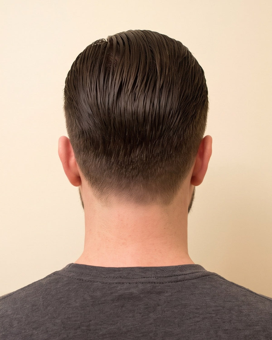 Slick back: achter