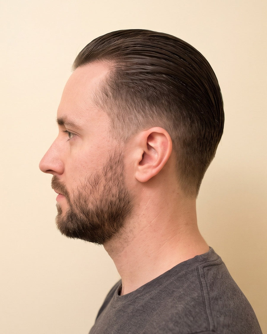 Slick back: zij