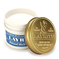 Layrite Natural Matte Cream | Medium Hold & Matte Finish