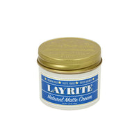 Layrite Natural Matte Cream | Medium Hold & Matte Finish