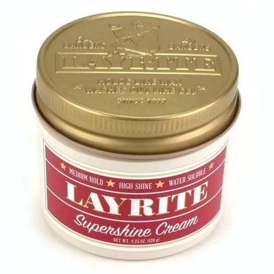 Layrite Supershine Cream | Medium Hold & Hoge Glans