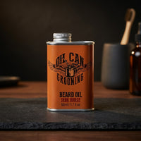Oil Can Grooming Baardolie Iron Horse - productfoto
