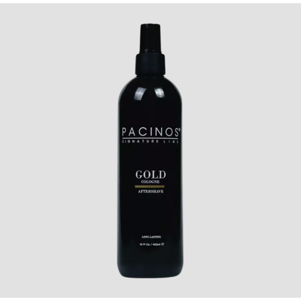 Pacinos Gold Cologne 400 ml spray, frisse citrus- en warme kruidige herengeur
