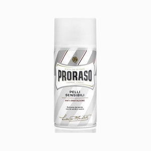 Proraso Scheerschuim Sensitive 300 ml - spuitbus, vooraanzicht