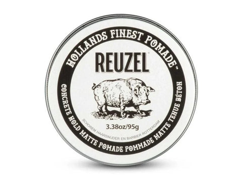 Reuzel Concrete Hold Matte Pomade | Sterke Hold & Matte Finish