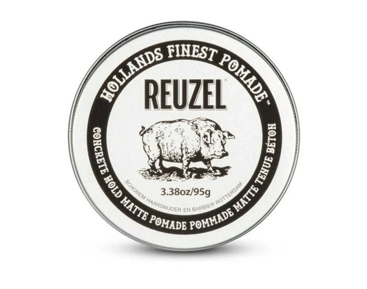 Reuzel Concrete Hold Matte Pomade – Extreme Grip & Volledig Matte Finish