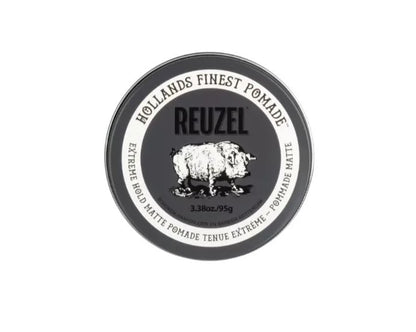 Reuzel Extreme Hold Matte Pomade – Maximale Grip & Ultra Matte Finish