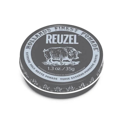 Reuzel Extreme Hold Matte Pomade – Maximale Grip & Ultra Matte Finish