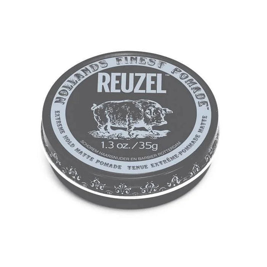 Reuzel Extreme Hold Matte Pomade – Maximale Grip & Ultra Matte Finish