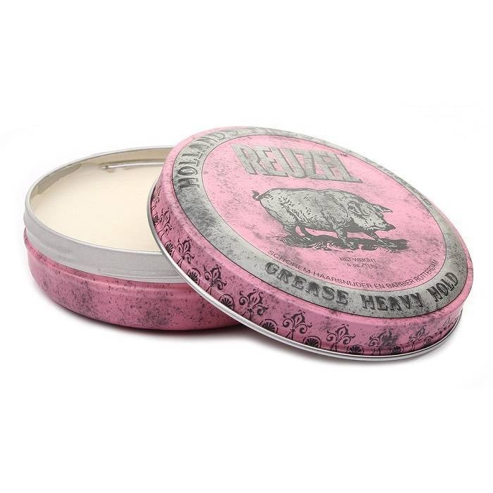 Reuzel Pink Pomade Heavy Hold – Extreme Grip & Klassieke Glans