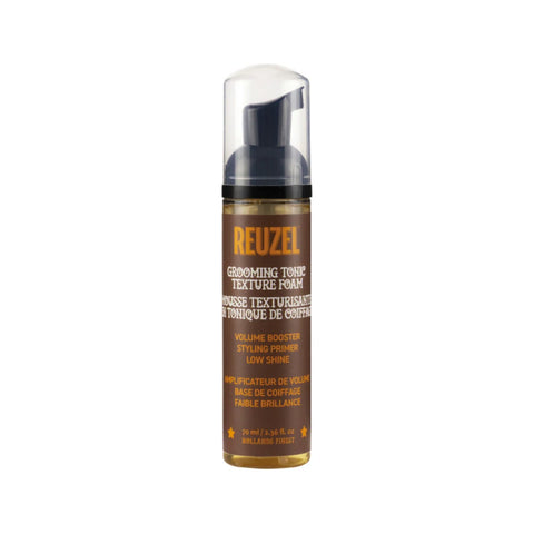 Reuzel Grooming Tonic Texture Foam 70 ml bus, volumegevende pre-styler mousse