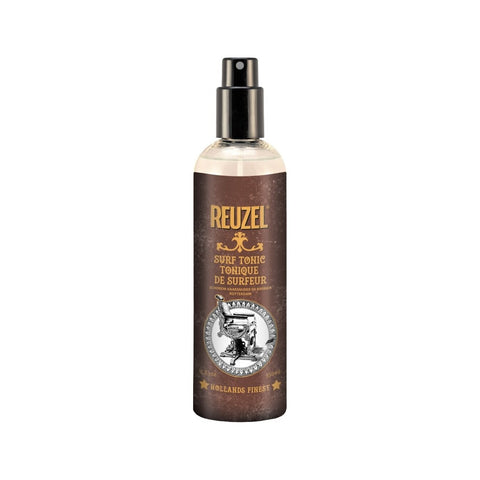 Reuzel Surf Tonic 350ml - vooraanzicht sprayfles met bruin etiket