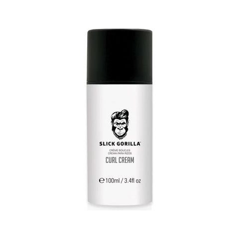 Slick Gorilla Curl Cream - witte tube met gorilla-logo, vooraanzicht 100ml
