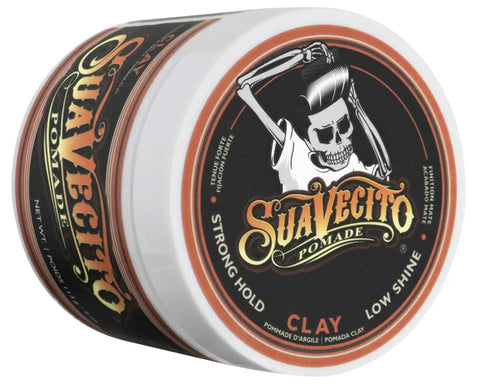 Suavecito Clay Pomade | Sterke Hold & Matte Finish